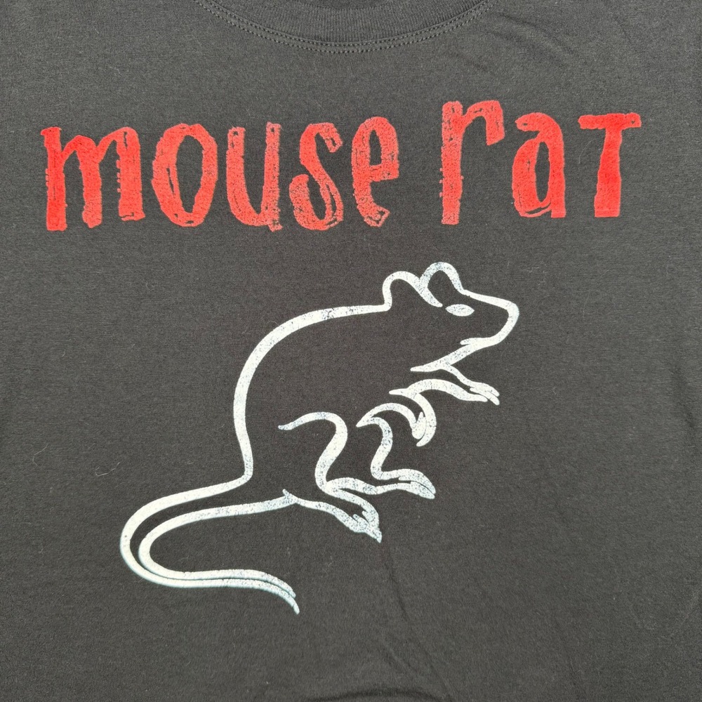 Parks and Recreation Mouse Rat T Shirt Black Women's Torrid Sz 1 approx XL - Picture 2 of 6